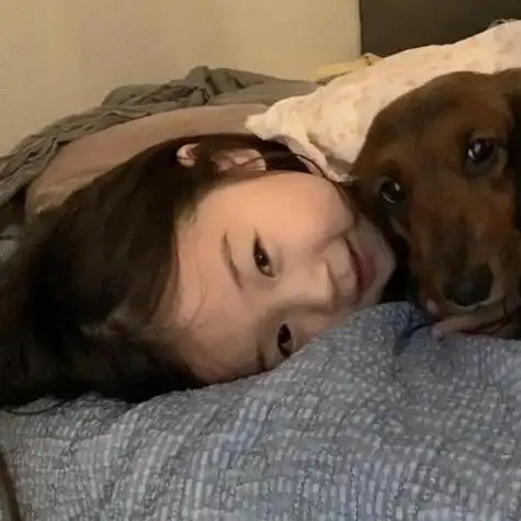 一人一半萌萌的情侣头像小孩子可爱一男一女