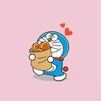 一波治愈系哆啦a梦卡通可爱头像