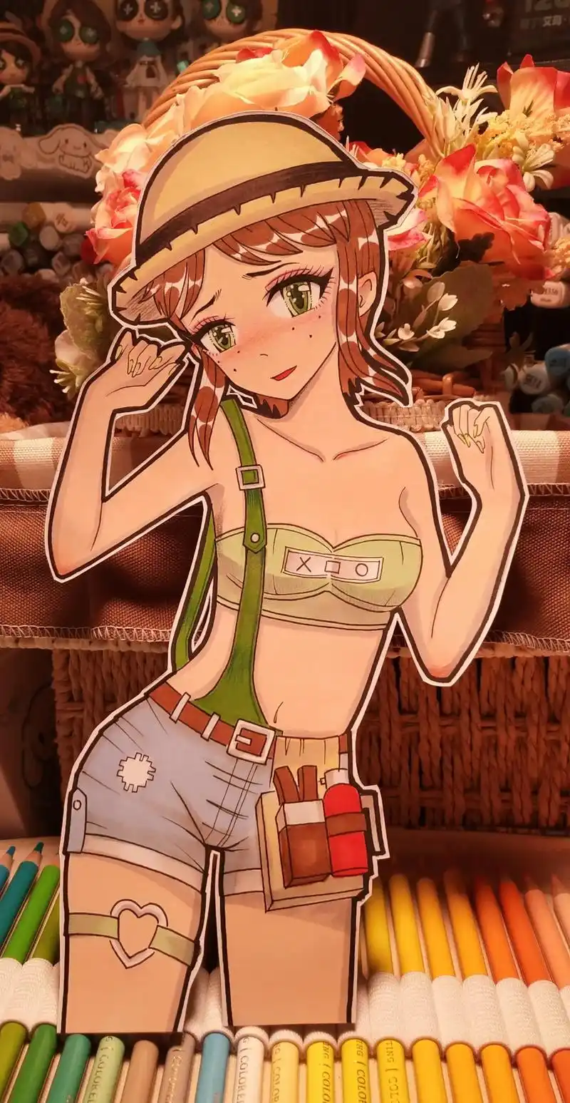 园丁艾玛伍兹同人限定手绘立牌#第五人格 #园丁 #园丁艾玛 - 抖音