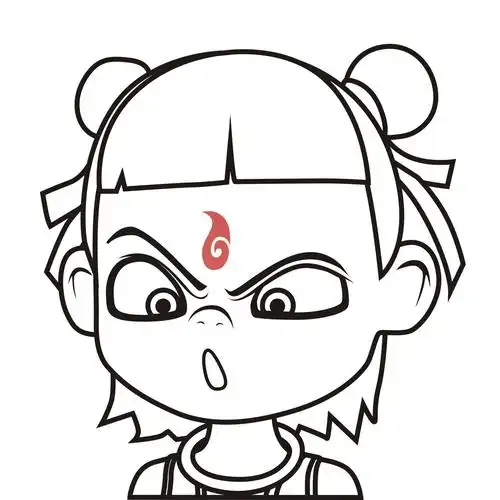 画哪吒简笔画 画哪吒简笔画全身