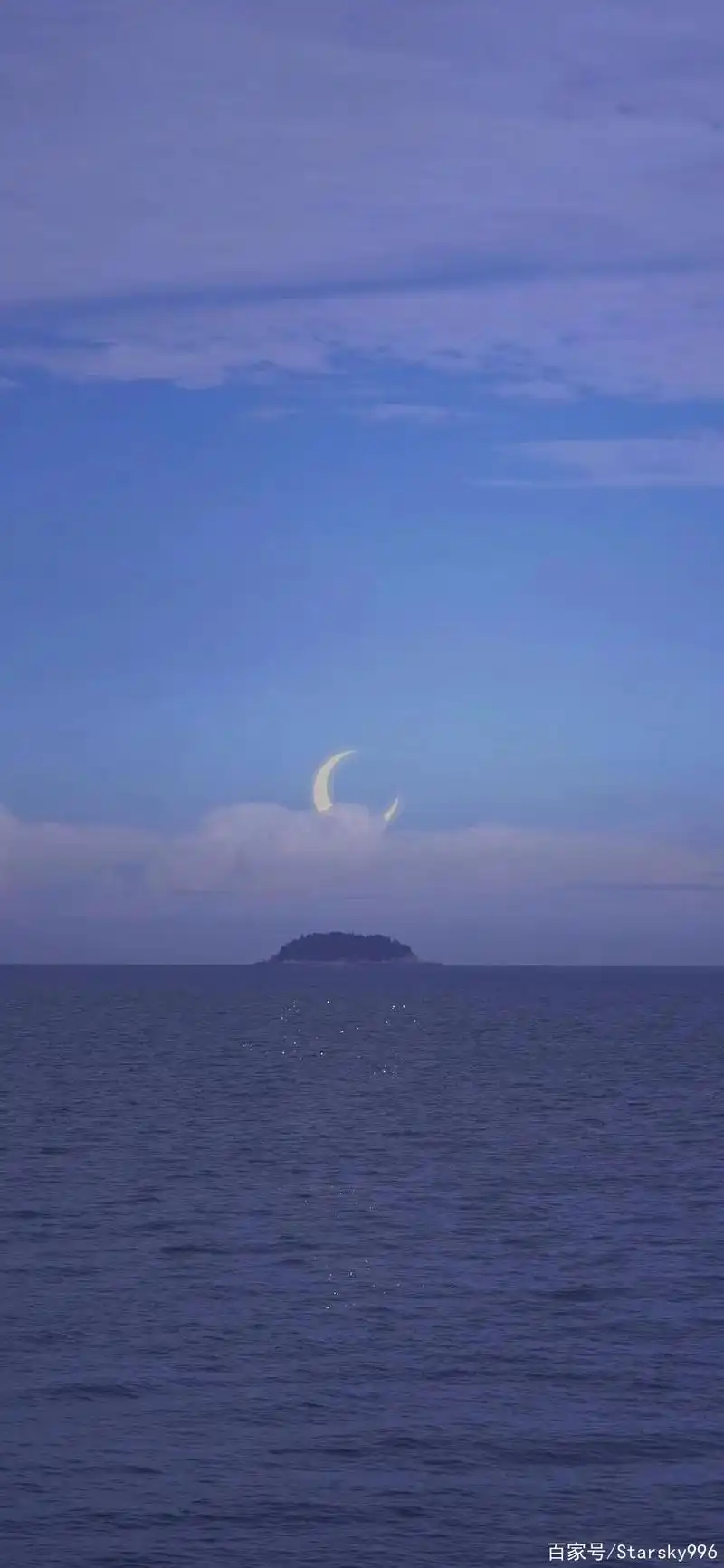 全面屏壁纸,温柔的蓝色系