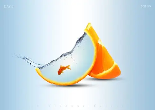 ps学/练:海报设计之简单创意合成