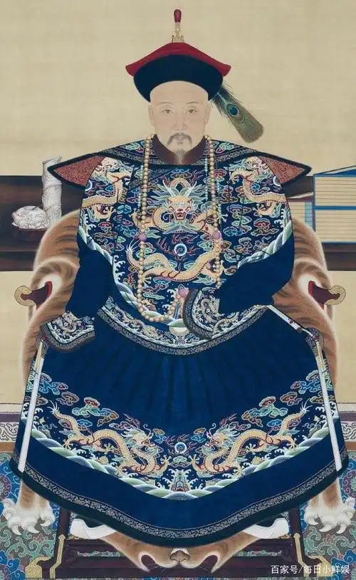 清代人物画像图1是清朝绿帽子王图4是清朝铁帽子王