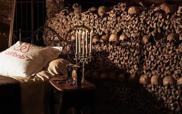 敢来住吗 巴黎恐怖卧室内有600万人头