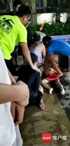 海口5岁女童小区泳池溺水幸有护士紧急施救