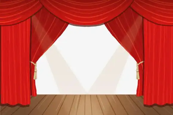 矢量舞台场景