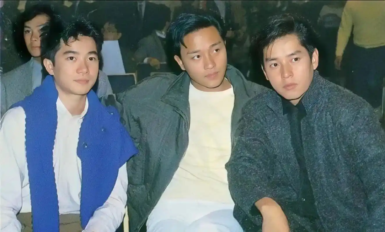 三王一后#张国荣#陈百强#谭咏麟#梅艳芳#老照片 #始于颜 - 抖音