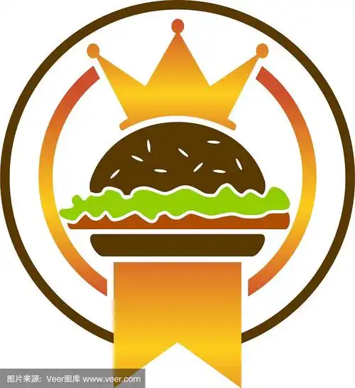 汉堡王logo设计模板