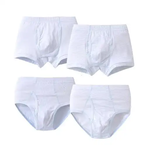 kids mam&dad【四条装】男童内裤三角 男宝宝三角裤中大童儿童内裤