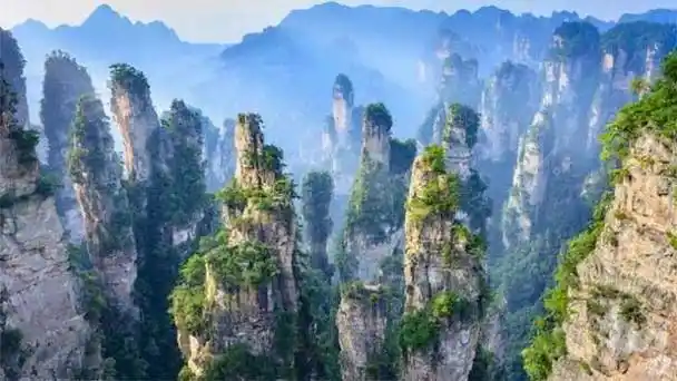 进行一次洗肺之旅,-【黄石寨景区】五指峰,摘星台等景点第一天