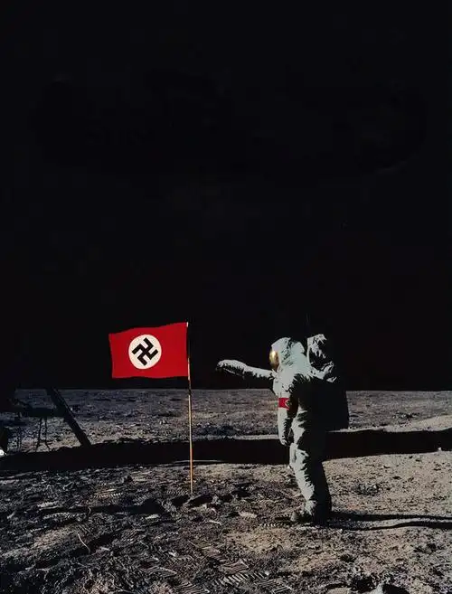 主题:纳粹德国1945年登月成功秘密照片公布