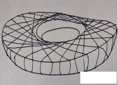 北京鸟巢的画法简单漂亮 鸟巢体育馆简笔画图片