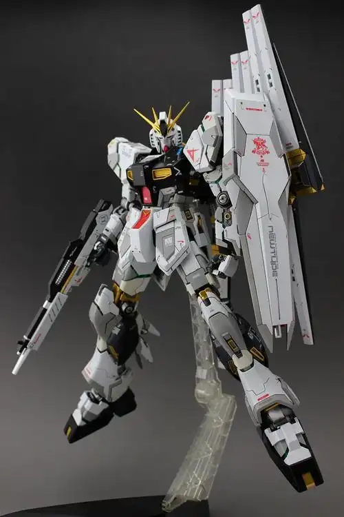 ka 版卡牛rx-93v高达改造加金属补件代工成品