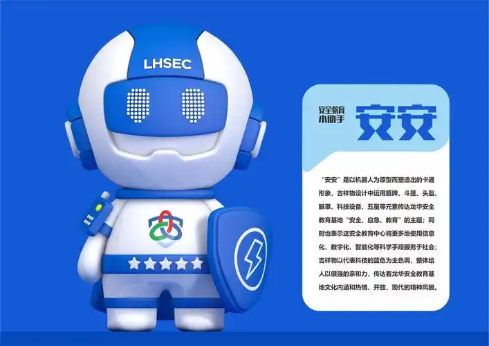 安防吉祥物设计图1