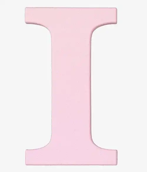 粉色字母i