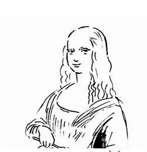 蒙娜丽莎简笔画画法qq如何画蒙娜丽莎的简笔画如何画蒙娜丽莎的简笔画