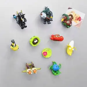 植物大战僵尸冰箱贴磁贴创意个性动漫卡通diy玩具吸铁石家居饰品