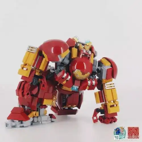 乐高moc作品欣赏:乐高反浩克装甲及特斯拉