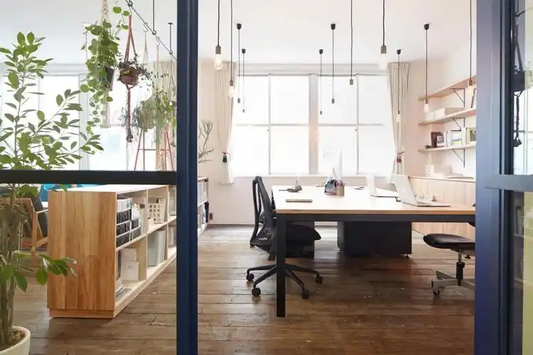 40平米办公室设计布局装修方案效果图