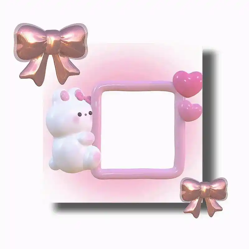 可爱二维码框.#可爱 #二维码#图片分享  - 抖音