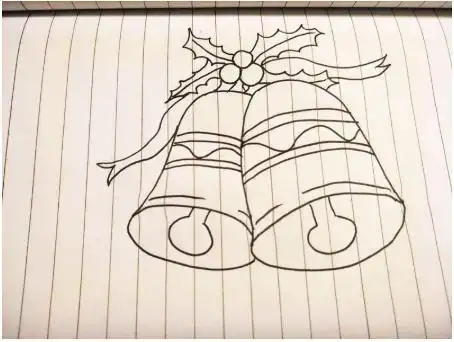 铜铃的简笔画