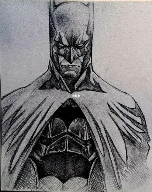 蝙蝠侠漫画手绘练习