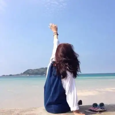 唯美女生背影头像