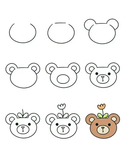 两个卡通小人 strong>简笔画 /strong>