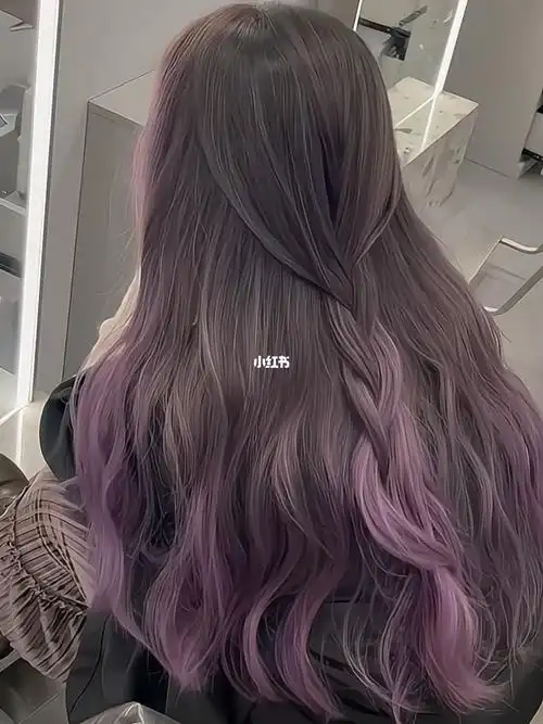 北京巴黎画染紫灰色