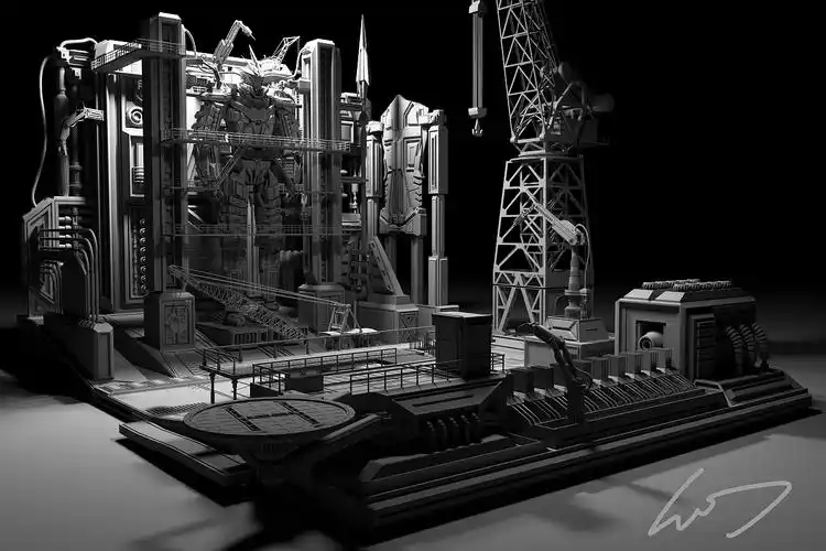 建模|三维|场景|小圆点七_原创作品-站酷zcool