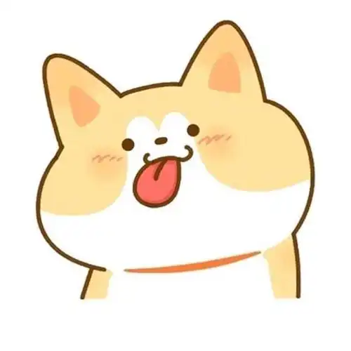 这个卡通柴犬是插画吗?有画手wb吗