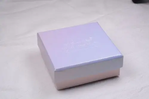 2020渐变色包装盒子8*8cm方形饰品包装盒 专用万能链接差价链接