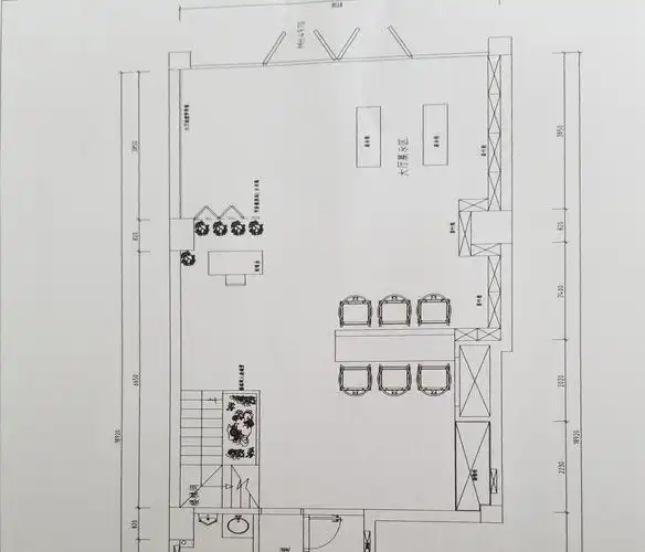 茶叶零售店内部展柜布置及效果图设计-一品威客网店面设计任务