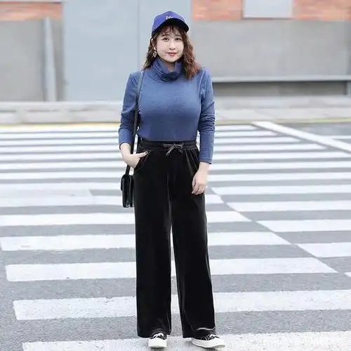 微胖女孩春季时尚穿搭的几个必备技巧