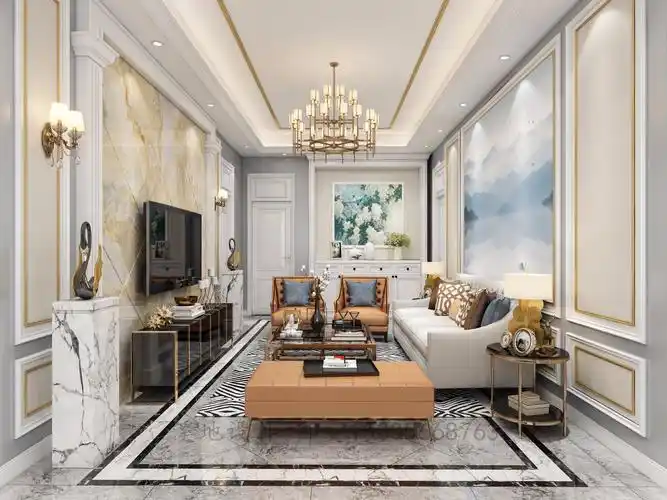 各种轻奢家装,现代轻奢,简中轻奢,简欧轻奢 - 效果图交流区-建e室内