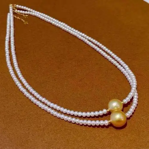 求购2022秋淡水珍珠戒指迷你小珍珠食指戒34mm可调节指围