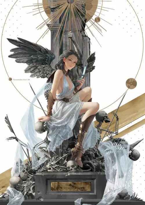 一组画风写实光影运用成熟的插画作品欣赏!高水平的人物插画作品