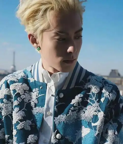 巴黎这一夜王嘉尔高冷王鹤棣黄毛影帝朱一龙变老嫂子