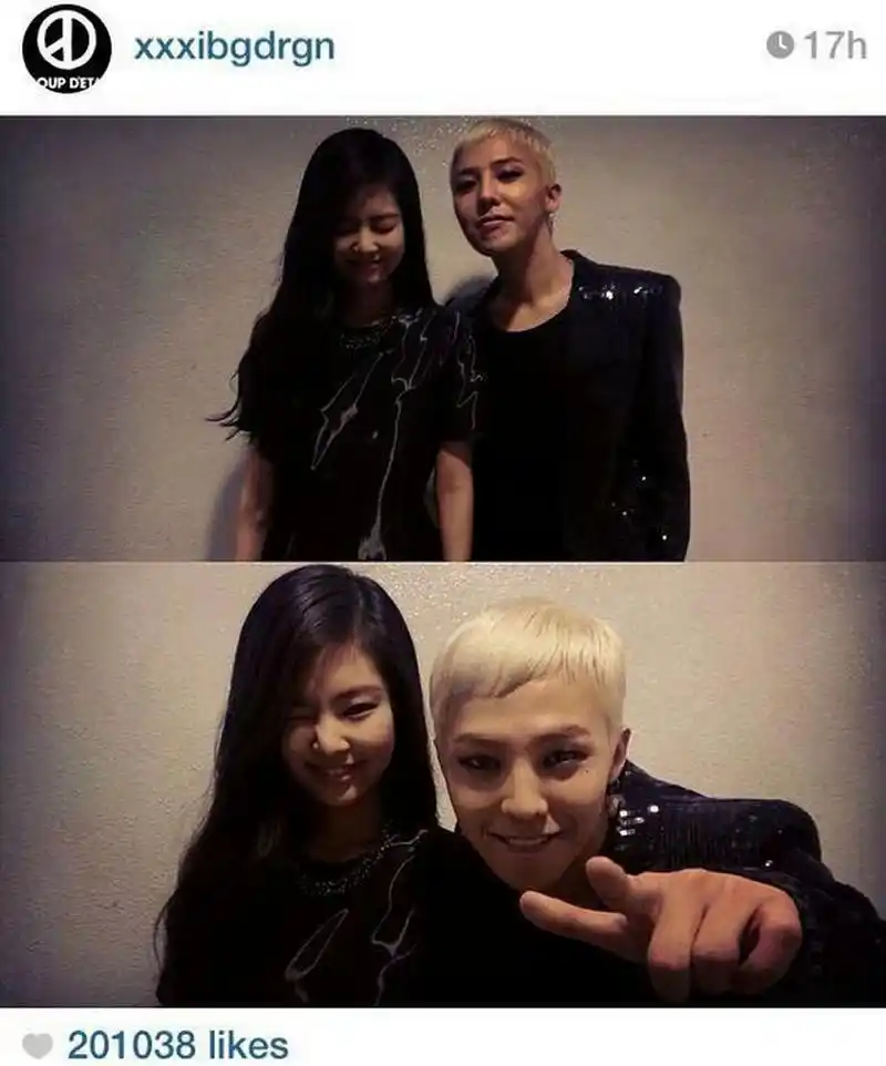 jennie金泰亨恋情曝光了,他又把之前和jennie的合照删了,还删除了