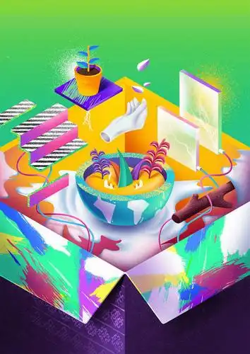 skillful & colorful illustrations by diego morales