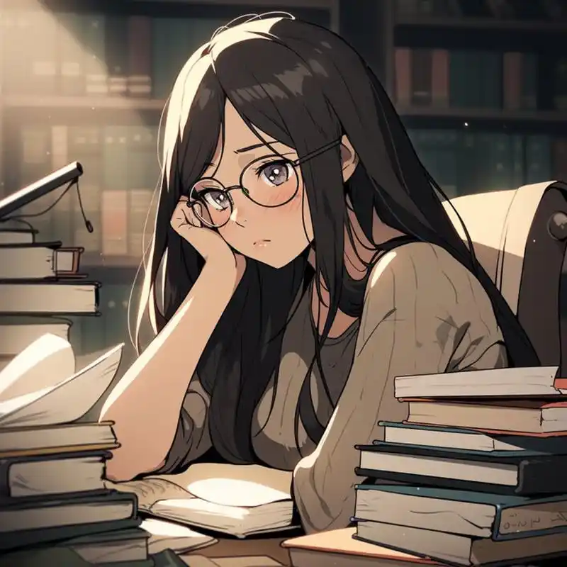 学渣还是学霸?优质女生头像 大家好,我是野生的ai训练师一枚.