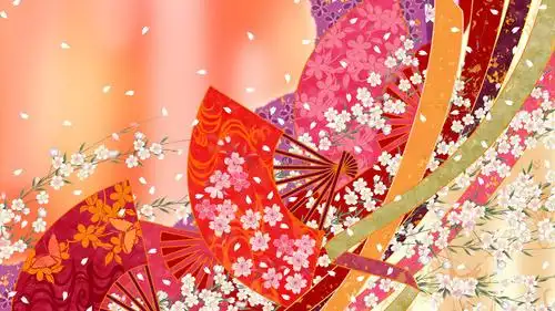 日式花纹背景素材图片高清电脑壁纸 第二辑