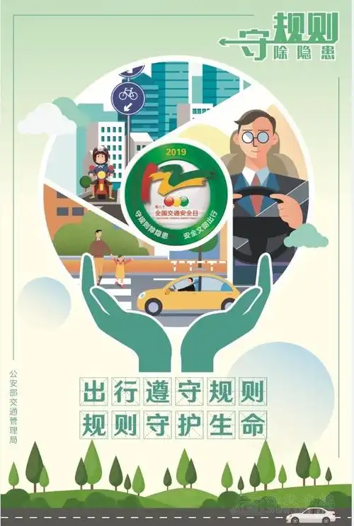 122交通安全宣传海报