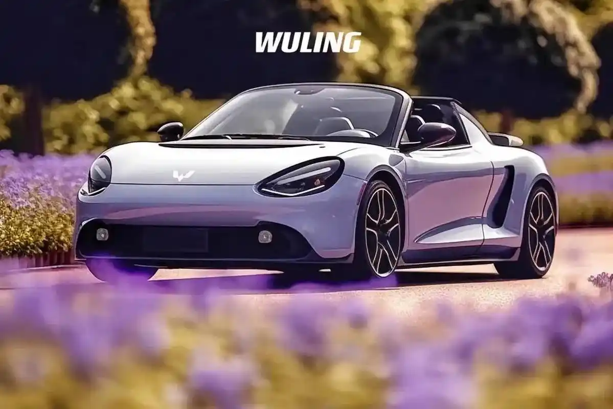 五菱敞篷小跑车,女生的最爱吧.