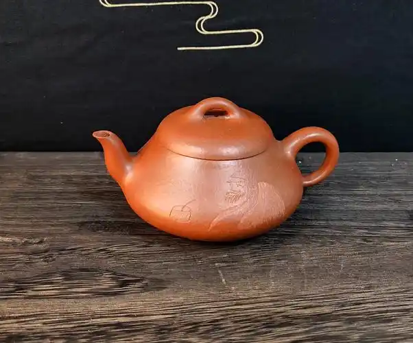 主播推荐容山堂宜兴紫砂壶朱泥汉棠石瓢210cc虞军yj168