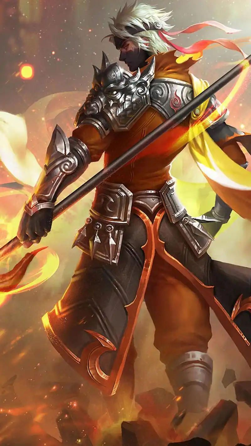 王者荣耀赵云忍·炎影,锁屏图片,高清手机壁纸-回车桌面