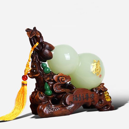 葫芦摆件风水招财福禄客厅玄关酒柜家居家居装饰摆件