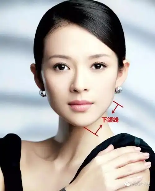 不比不知道,章子怡的下巴居然比范冰冰还尖!