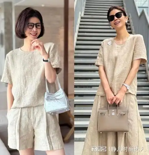 40岁女人别怕身材不好,这样打扮既年轻还优雅,通勤日常都美