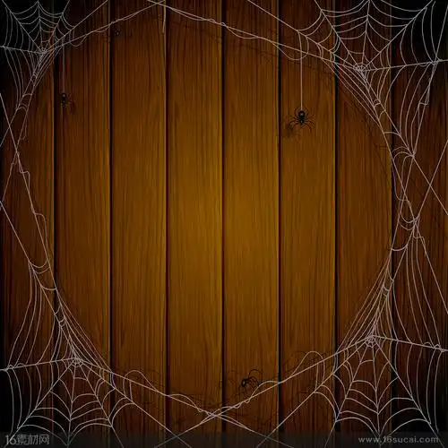 关键词:木板背景棕色蜘蛛网蜘蛛万圣节矢量图片恐怖斑驳颓废陈旧